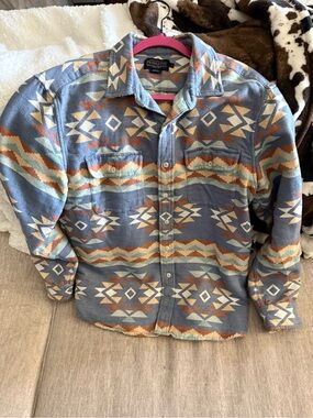 Pendleton Aztec Southwestern Flannel Large
